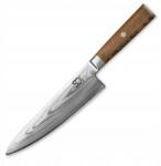 SOK Szakácskés Gyuto 210 mm Sok Cocobolo White Damascus (8595705407732)