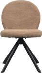 TEMPO KONDELA Étkezőszék, világosbarna/fekete, RODIA - pepita