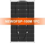  Rugalmas napelem, 100 W teljesítmény, könnyű kivitel, 100 W