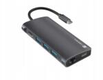 NATEC Usb dokkoló állomás Natec Fowler 2 V2 Multiport Usb-c -> Usb Hub 3.0 3x, (NMP-2162)