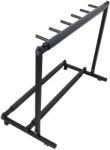  Gitárállvány, 5 gitár tárolására, erős vasszerkezet, fekete