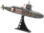 Revell Model asamblat Revell Militar: Nave - Submarin S. S. B. Abraham Lincoln (R05185)