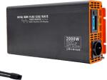  Tiszta szinuszhullám -inverter, 2000W folyamatos teljesítmény, távirányító funkció, DC12V - AC220V 50Hz