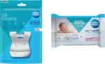 Canpol babies Canpol babies, set: bavete de unica folosinta, 10 buc. + servetele umede, 60 buc Bavata
