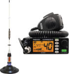 PNI CB Rádióállomás készlet, President HARRISON II ASC + CB Antenna PNI ML70, hossz 70cm, 26-30MHz, 200W