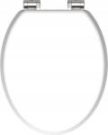 SCHÜTTE fehér, lassan ereszkedő Mdf WC-ülőke 84100-a Kemény 54 (84100-a)