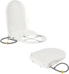  Bidé WC-ülőke, nem elektromos kivitel, kettős fúvóka, fehér