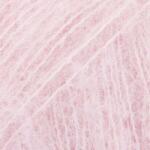 DROPS Design Brushed Alpaca Silk Uni Colour 12 Powder Pink Kötőfonal (109812)