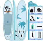  Felfújható lapátlap, nagy tartósság, komplett tartozékkészlet, SUPFW37A