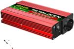  DC/AC inverter, 50 Hz kimenet, kompakt kialakítás, 2500 W 50 Hz EU, 12 V, 220 V