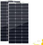  Napelem készlet, 280 W teljesítmény, rugalmas kialakítás, 280 W 2 db 140 W-a