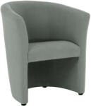 TEMPO KONDELA Klub fotel, zöld, CUBA - pepita