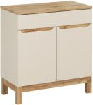 Comad Készlet szekrény Comad Bali Cashmere BALI CASHMERE 82-80-46-2D, szekrény feletti pult Comad Adel Oak BLAT UN. 89-80-B WOTAN (SETBACBWOTAN80CM)