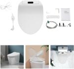  Bidé WC-ülőke, fűtött, hosszúkás, vízhőmérséklet-szabályozás, öntisztító fúvóka, vízálló IPX4