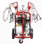 Inox center Mulgatoare Milka bidon inox 6 posturi pentru oi si capre (milka6 inox) - motosape-motocoase