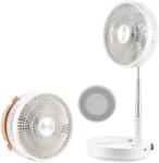  Álló ventilátor, összecsukható, 4 szélsebesség, fehér