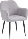TEMPO KONDELA Étkezőszék, szürke/fekete, SENER