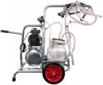 Emt Aparat de muls oi si capre 2 posturi EMT 2+1 GA cu bidon ALUMINIU 40 litri (EMT2+1GA40) - motosape-motocoase