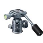K&F Concept Cap Trepied Ball Head 26mm 360° Metal K&F Concept KF31.049V1 cu Bubble Level
