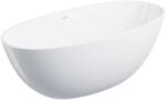 Omnires Shell M+ térben álló kád 160x75 cm ovális fehér SHELLWWZPBP (SHELLWWZPBP)