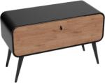 Lavita Augusta szekrény 120x46x90 cm mosdó alatt álló fekete-fa 5900378345404 (5900378345404)