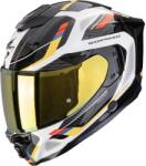 Scorpion Cască integrală pentru motocicletă Scorpion EXO-1500 Air Sleek, alb-albastru-galben (SCRP115-546-375)