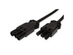 Bachmann Cablu prelungitor GST18-3 pini T-M 1.5m negru Halogen Free, Bachmann 375.0043 (375.0043)