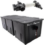 Sun-Life SunSun CBF-350C grtavitációs szűrő CUV-755 UV-C előszűrő lámpával (CBF-350CCUV-755)