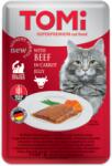 TOMI Beef and Carrot желиран пауч за котки - 100кг