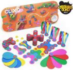 CLIXO Cuburi magnetice Clixo Super Rainbow, 60 de elemente