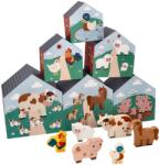 Adam Toys Piramidă din pahare Ferma