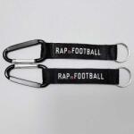 Rap Football Kulcstartó Rap Football Basic Logo Keychain Black 2darab