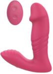 DreamToys - rádiós, viselhető lökő vibrátor (pink) - erotikashow