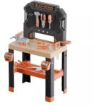 Black & Decker Smoby: Black and Decker szerelőasztal, 78 darabos (7600360739)