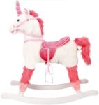Adam Toys Interaktív fehér hintaló egyszarvú