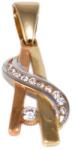 Ékszershop Bicolor köves arany medál (1309017)