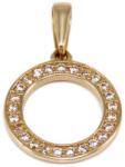 Ékszershop Köves kör arany medál (1323019)