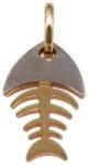 Ékszershop Halcsontváz bicolor arany medál (1322981)