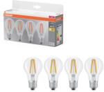 OSRAM 4x LED izzó A60 E27 7W = 60W 806lm 2700K Meleg 300°-os foglalat Osram (4099854193460)