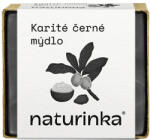 Naturinka tisztító karité arc szappan aktív szénnel 50 g