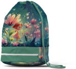 Takoy Panel szabásmintával sporttáskához - vöröshajú lány egy nagy virág alatt