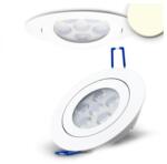 LEDIUM Süllyesztett LED spotlámpa, fehér, 15W, 850 lm, 4200K természetes fehér, 72°, fényerőszabályozható (OH9112391)