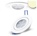 LEDIUM Süllyesztett LED spotlámpa, fehér, 15W, 800 lm, 2700K melegfehér, 72°, fényerőszabályozható (OH9112390)