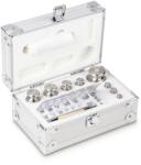 KERN súlykészlet precíziós mérlegekhez 1 mg - 500 g alumínium dobozban, OIML F2 súlyosztály (333-056)