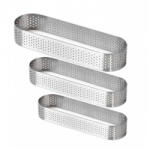  Ellipszis tarte forma, fém, 3db-os