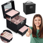 Massido Ékszerdoboz MS -703 Massido - Fekete (670301)