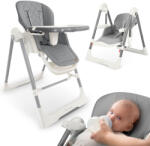 Nukido Elite 3 az 1-ben átalakítható etetőszék, szürke - Nukido (700801)