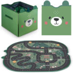Nukido Játékkonténer és szőnyeg Nukido zöld (740800)