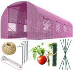 Plonos Kerti alagút 2, 5 x 4 m (10 m2) rózsaszín Plonos (4979-B)