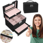 Massido MS -704 Massido ékszerdoboz - fekete (670401)